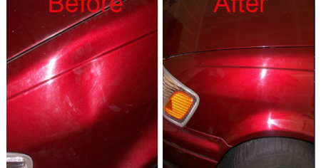 Red Panel Repair – Before & After